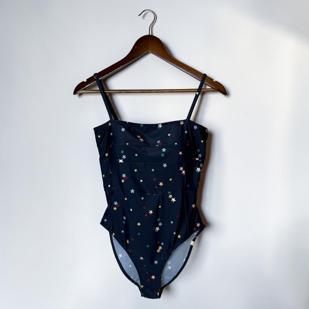 Summersalt x The Home Edit Oasis Star One Piece Swimsuit Navy Deep Sea size 6